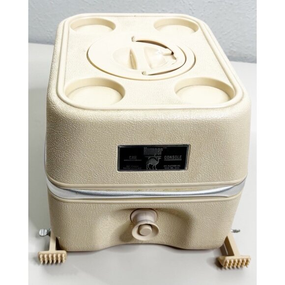 VTG Humper Car Console Beverage Holder w/Spout Plastic Beige-Never Used New - Picture 1 of 10